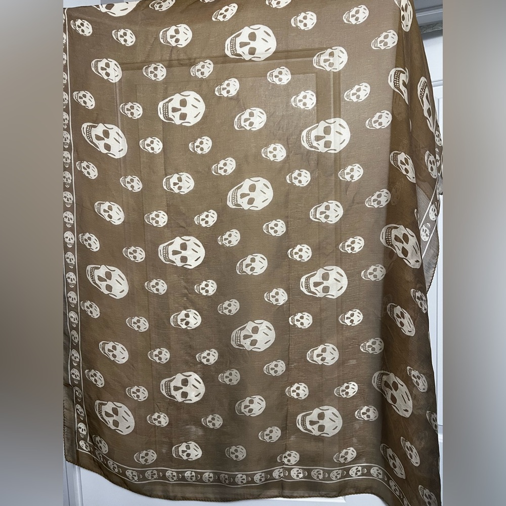 Authentic Alexander McQueen Silk Scarf